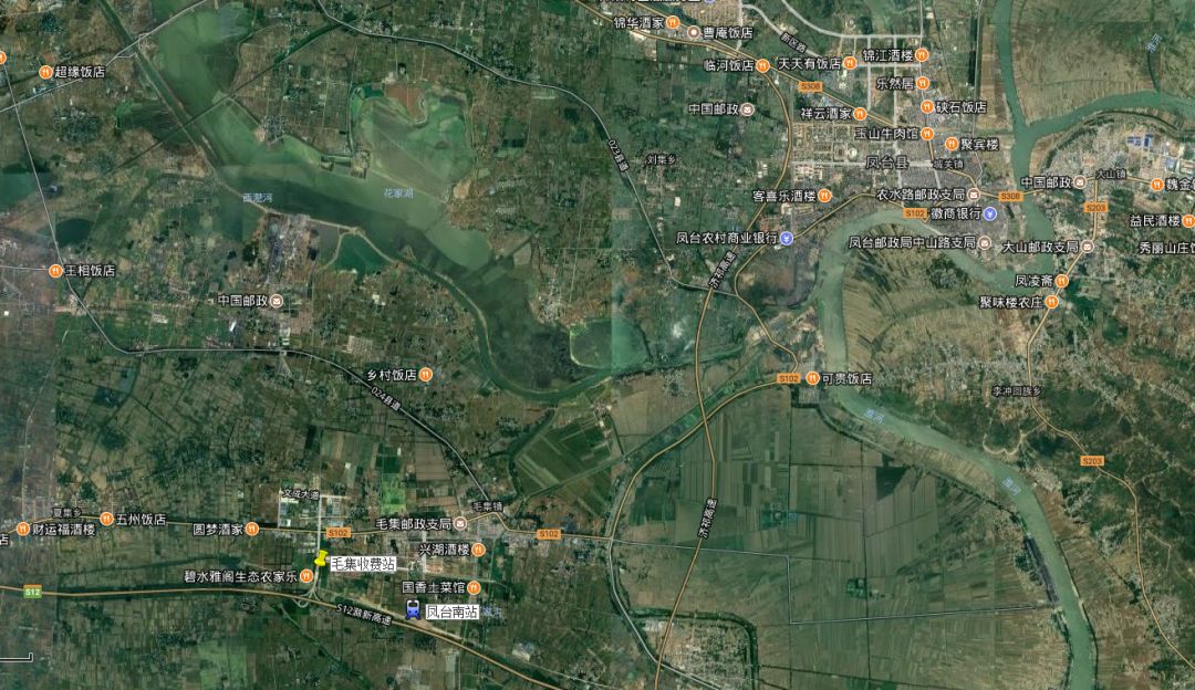 商合杭高速铁路淮南南站、凤台南站及寿县站具体位置曝光(图7) 郑合高铁和商杭高铁_商合杭高铁与宁安高铁_商杭高铁 凤台