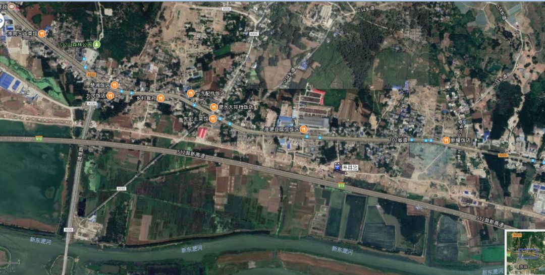 商合杭高速铁路淮南南站、凤台南站及寿县站具体位置曝光(图9) 商合杭高铁与宁安高铁_商杭高铁 凤台_郑合高铁和商杭高铁