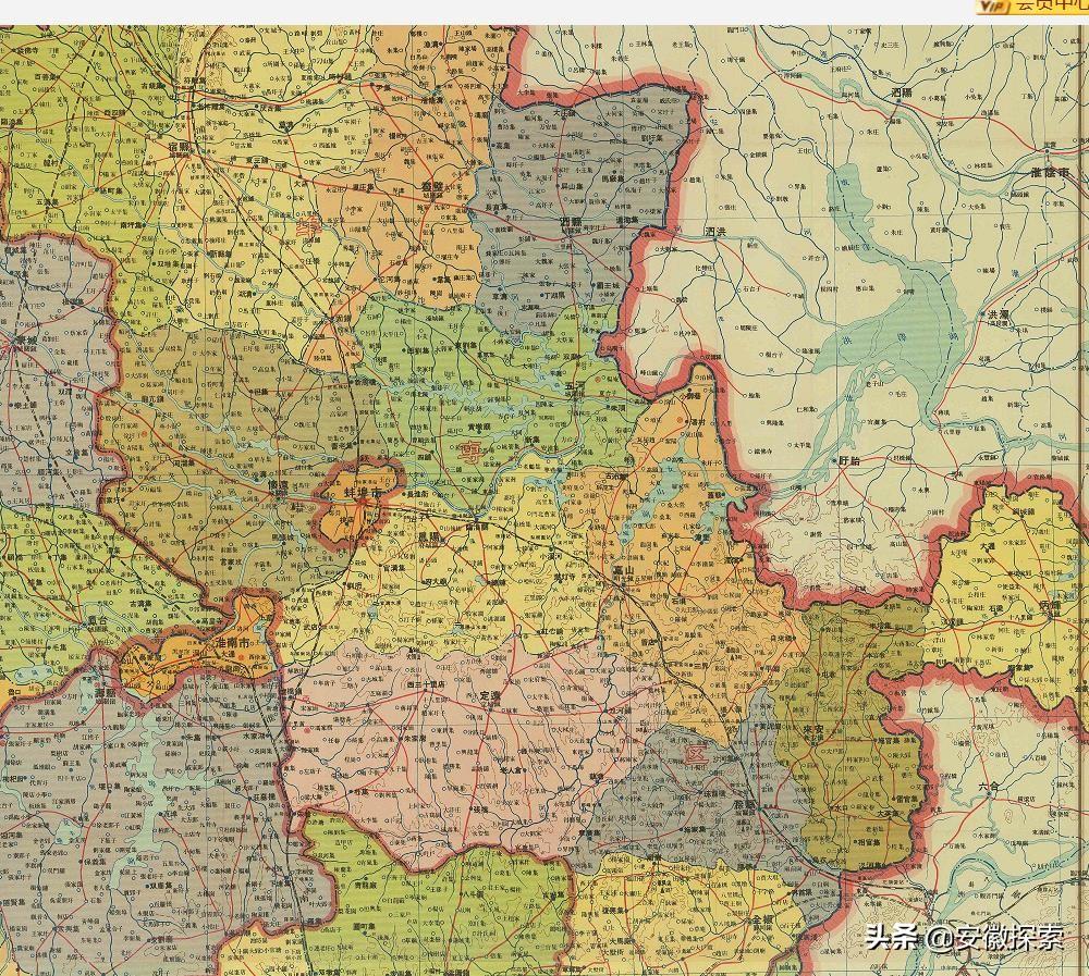 凤台县地图高清版_凤台县各乡镇地图_凤台县乡镇地图