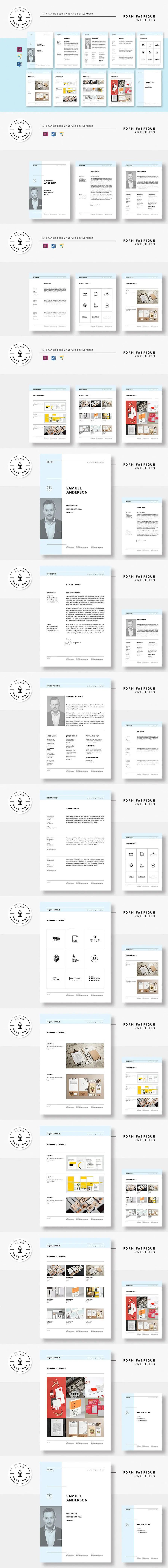 排版时尚的个人简历模板,多种格式请收藏好(图5) 普通简历表格_简历表一般用什么格式_简历表格怎么写