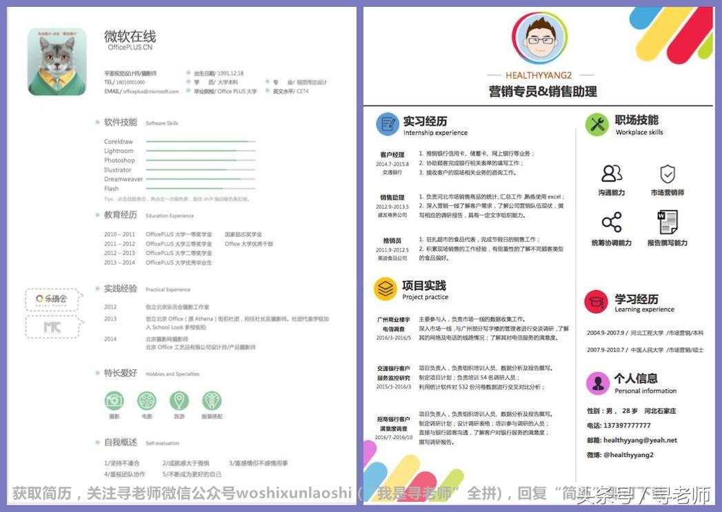 简历的个性_怎样用word做个性简历_个人简历用word怎么做