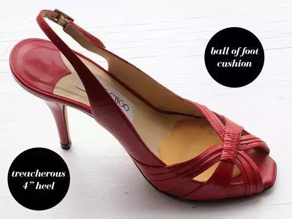 (实用)高跟鞋千万别扔,这样穿才最聪明!(图12) 职场高跟鞋的讲究_高跟鞋职场女性_职场高跟鞋