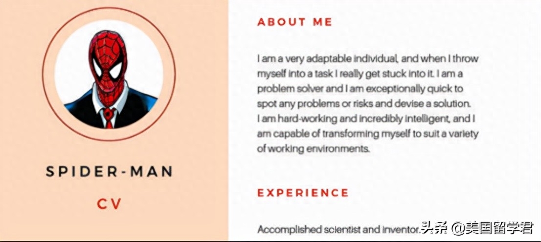 英文简历表格形式_英文简历模板表格_简历表格英文版模板